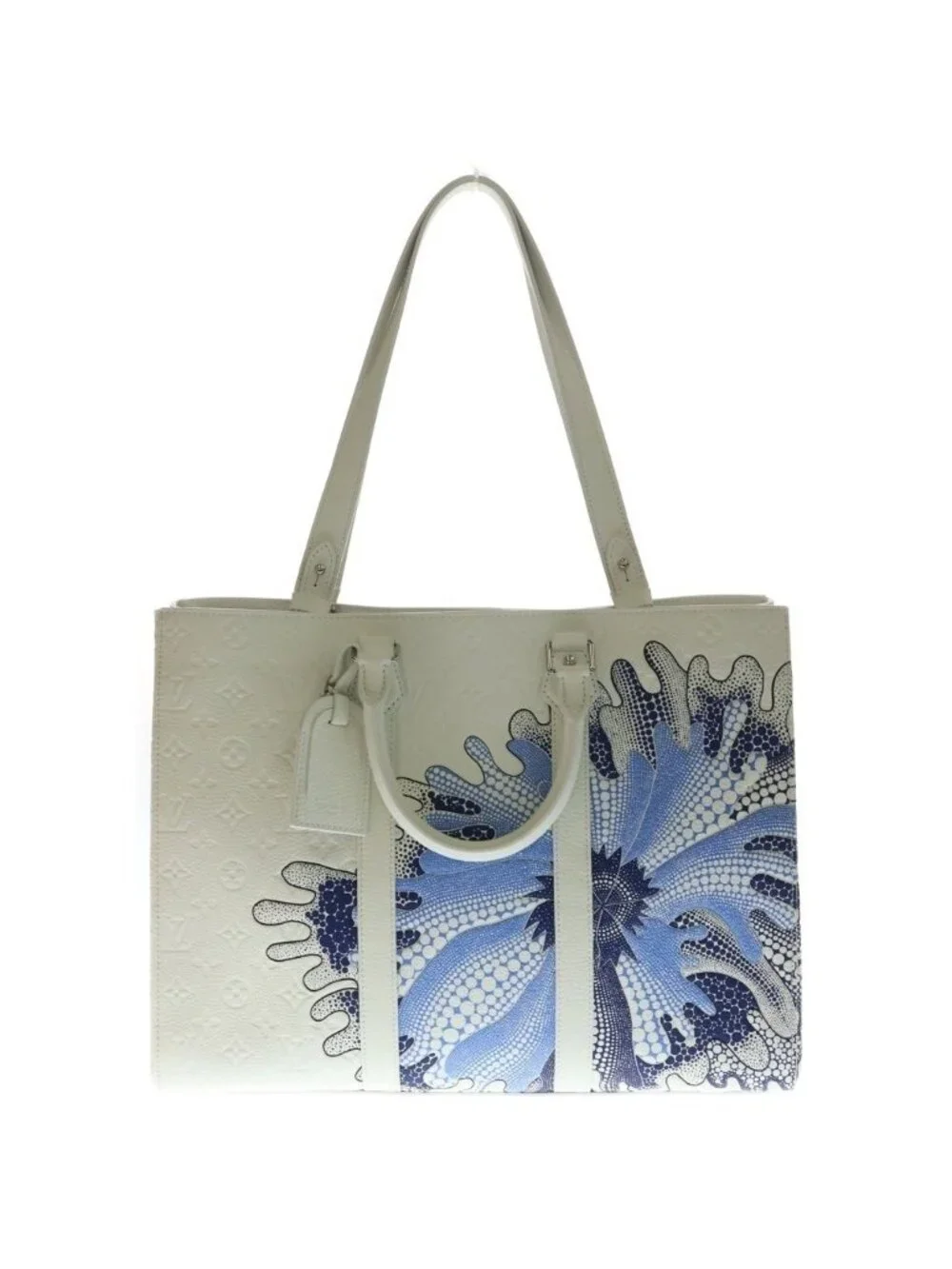Louis Vuitton Yayoi Kusama Psychedelic Flower Sac Plat Taurillon Leather 2-Way